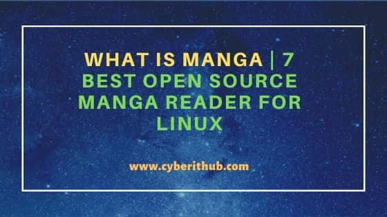 What is Manga | 7 Best Open Source Manga Reader for Linux 10