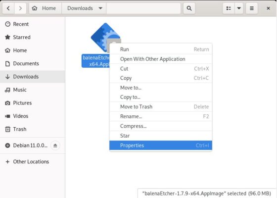 How to Install and Use balenaEtcher on Debian 11 (Bullseye) 2
