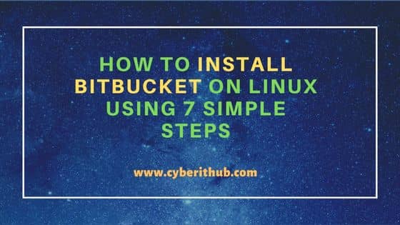 How to Install Bitbucket on Linux Using 7 Simple Steps 31