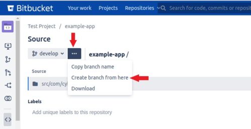 How to Create and Work on your Own Bitbucket Feature Branch 3