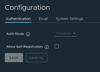 Why Harbor Auth Mode showing Disabled ? 2