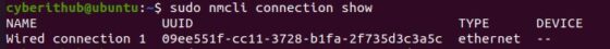 Error "activation of network connection failed" on Linux 5
