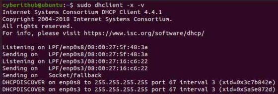 10 dhclient (DHCP Client) command examples in Linux 4