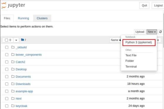 How to Install Jupyter Notebook on Ubuntu 20.04 LTS (Focal Fossa) 3