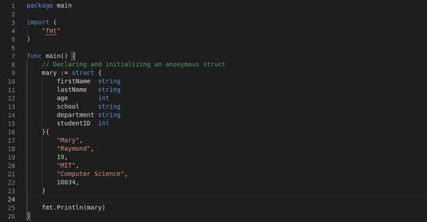 How to use Structures in Golang [Complete Tutorial] 8
