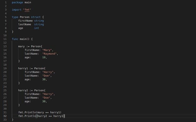 How to use Structures in Golang [Complete Tutorial] 32