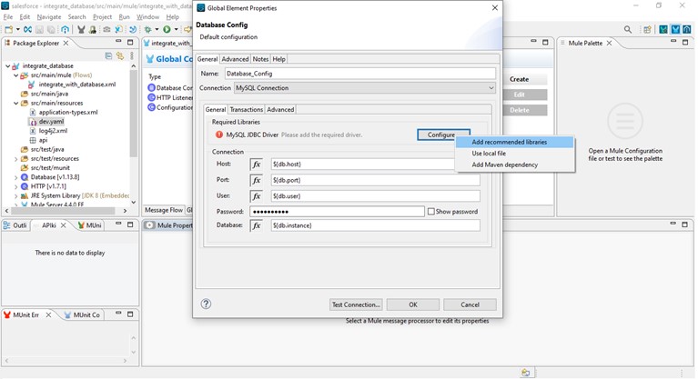 MuleSoft Integration with Database [Explained with examples] 7