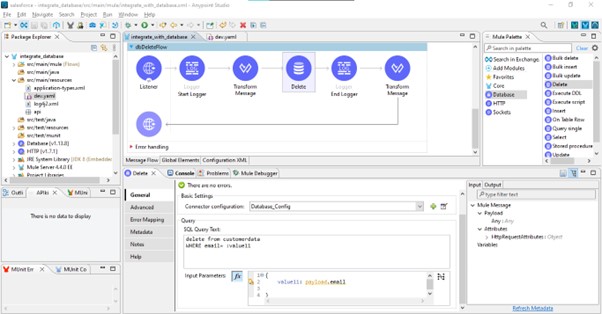 MuleSoft Integration with Database [Explained with examples] 18