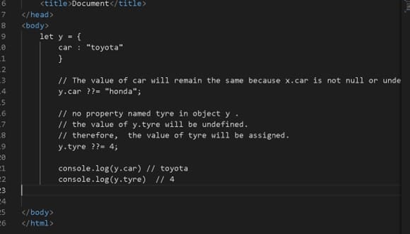 How does JavaScript double question mark (??) operator works 5