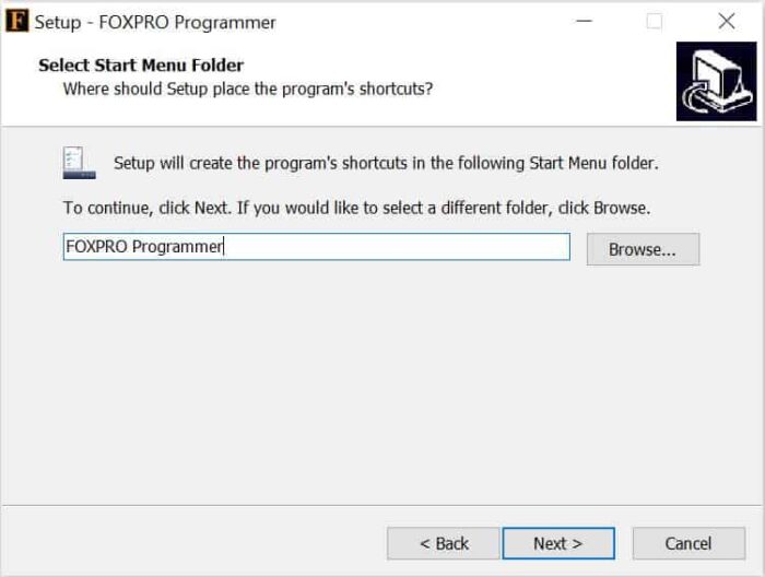 How to Install FOXPRO Programming Software in Windows 10 5