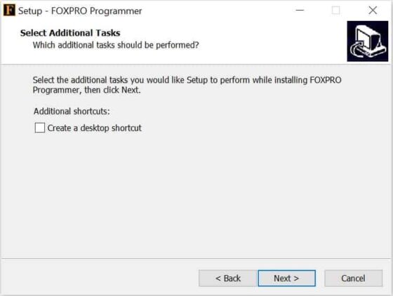 How to Install FOXPRO Programming Software in Windows 10 6