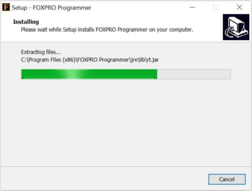 How to Install FOXPRO Programming Software in Windows 10 8