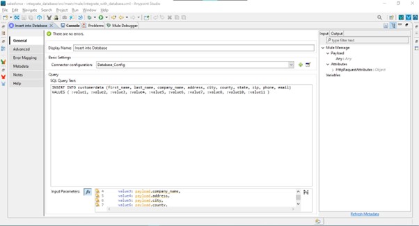 MuleSoft Integration with Database [Explained with examples] 8