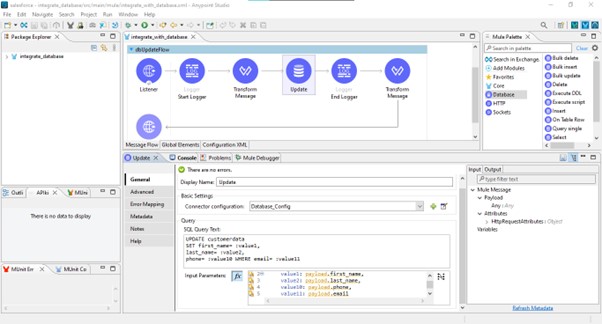 MuleSoft Integration with Database [Explained with examples] 13