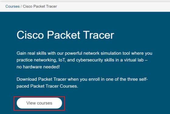 How to Download and Install Cisco Packet Tracer in Windows 10 2