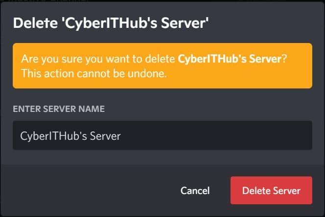 How to delete a Discord Server in Just 2 Simple Steps 5