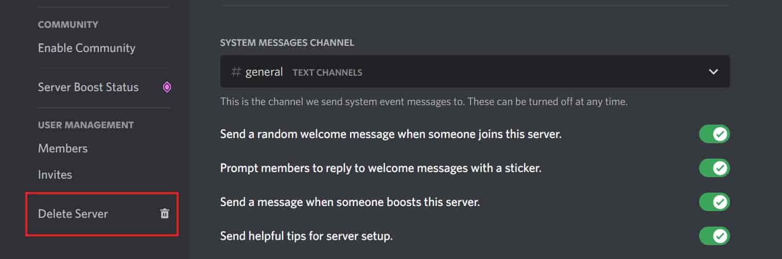 How to delete a Discord Server in Just 2 Simple Steps 4