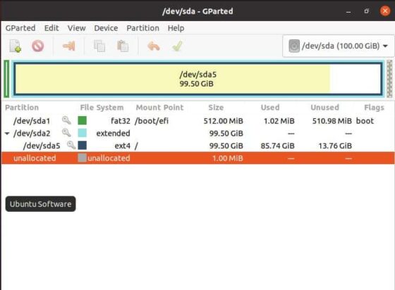 How to Install Gparted on Ubuntu 20.04 LTS (Focal Fossa) 4