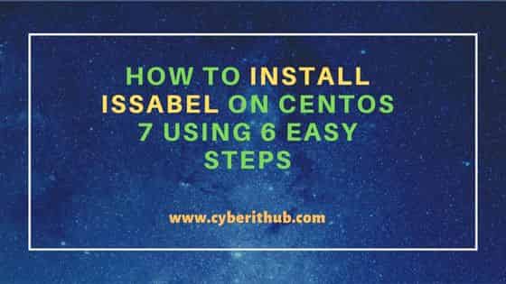 How to Install Issabel on CentOS 7 Using 6 Easy Steps