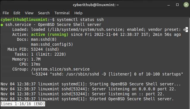 How to Install OpenSSH Server on Linux Mint 21 5