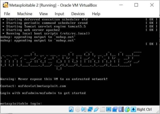 How to Install Metasploitable 2 in VirtualBox Using 4 Easy Steps 9
