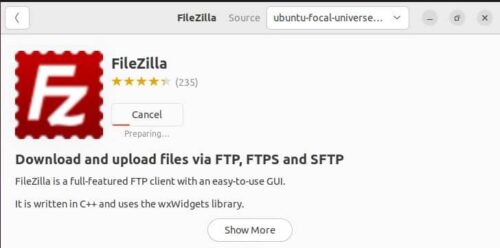 How to Install Filezilla on Ubuntu 20.04 LTS (Focal Fossa) 6