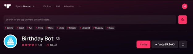 How to Add and Use Birthday Bot Discord Bot 2