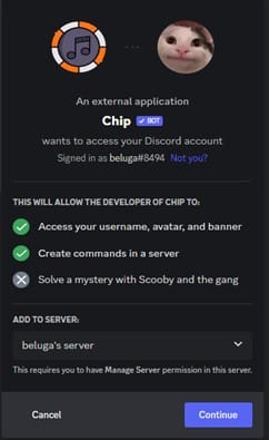 How to Use Chip Discord Bot [Chip Bot Commands] 3