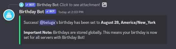 How to Add and Use Birthday Bot Discord Bot 16