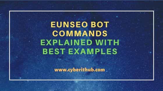 Eunseo Bot Commands Explained with Best Examples 9