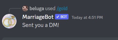 How to Use MarriageBot [MarriageBot Commands with Examples] 19