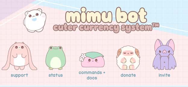 How to Use Mimu Discord Bot [Mimu Bot Commands] 2