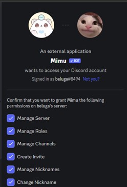 How to Use Mimu Discord Bot [Mimu Bot Commands] 4
