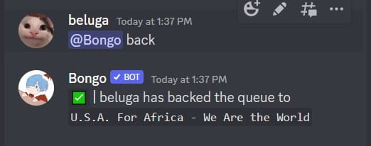 How to Use Bongo Discord Bot [Bongo Bot Commands] 5