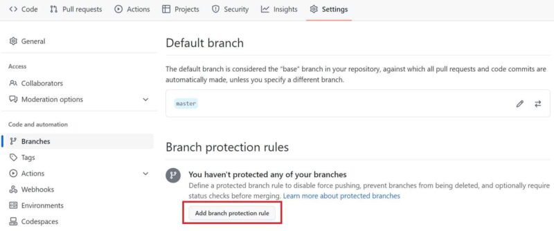 How to lock master branch in GitHub Using 3 Easy Steps 6