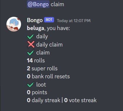 How to Use Bongo Discord Bot [Bongo Bot Commands] 12