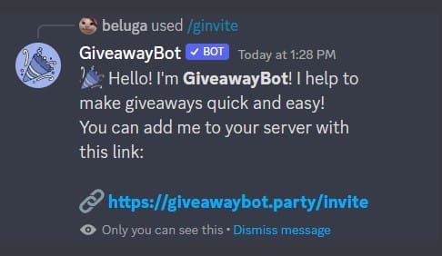How to Use GiveawayBot [GiveawayBot Commands with Examples] 10