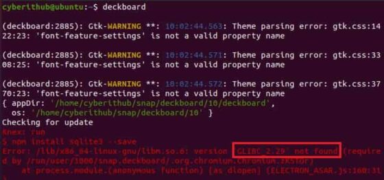 Solved "GLIBC_2.29 not found" error on Ubuntu Linux 1
