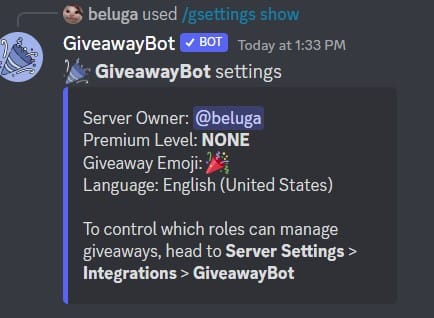 How to Use GiveawayBot [GiveawayBot Commands with Examples] 16
