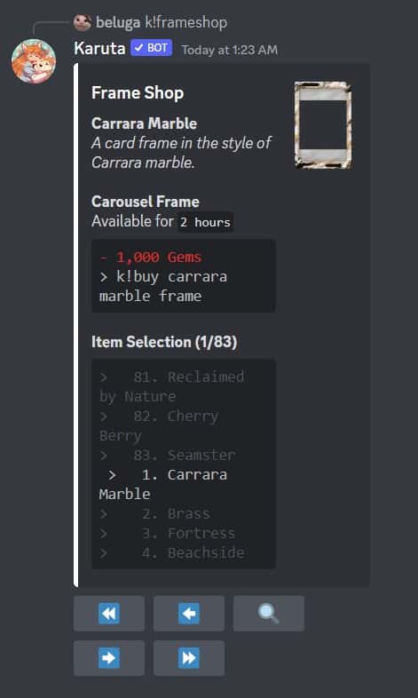 How to Use Karuta Discord Bot [Karuta Bot Commands] 21