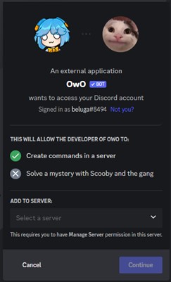 How to Use OwO Discord Bot [OwO Bot Commands] 3