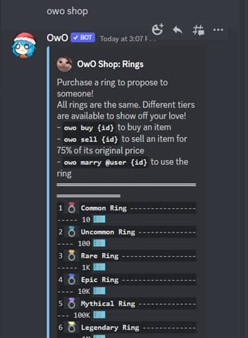 How to Use OwO Discord Bot [OwO Bot Commands] 10