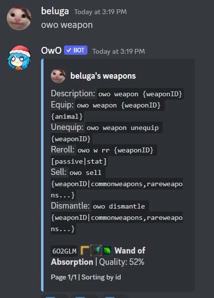 How to Use OwO Discord Bot [OwO Bot Commands] 21