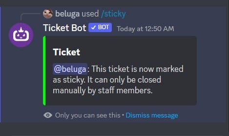 How to Use Ticket Discord Bot [Ticket Bot Commands] 13