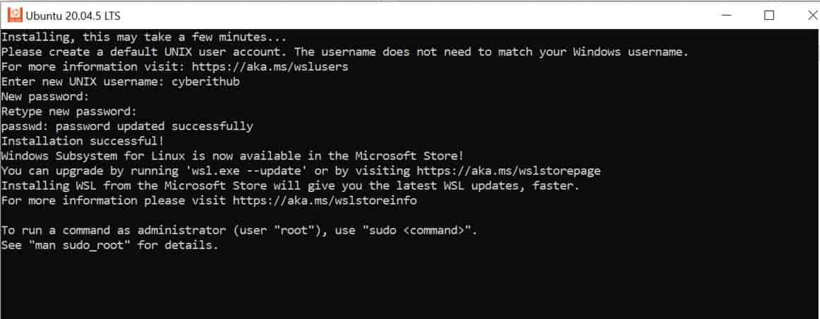 How to Install Ubuntu 20.04 LTS on Windows 10 WSL 14