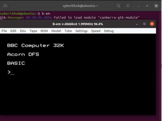 B-Em: Open Source BBC Micro Emulator for Win32 and Linux/Unix 2