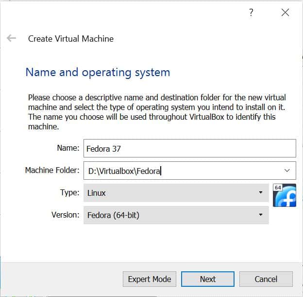 How to Install Fedora 37 Server on VirtualBox Using 3 Easy Steps 4