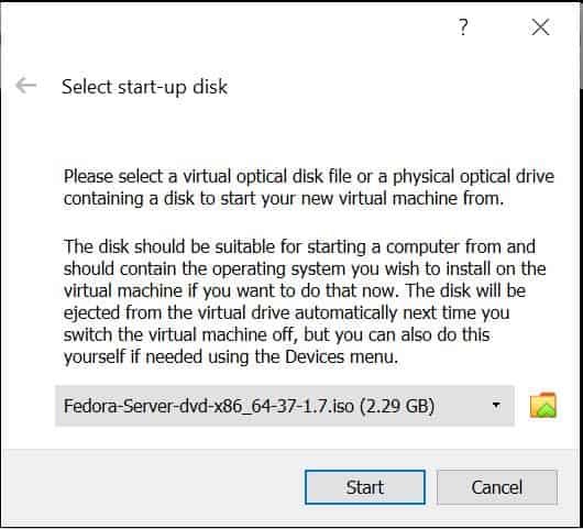How to Install Fedora 37 Server on VirtualBox Using 3 Easy Steps 11
