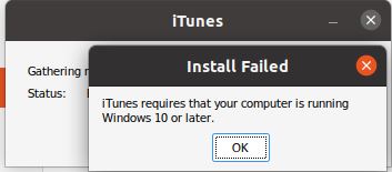 Solved "iTunes requires that your computer is running Windows 10" 1