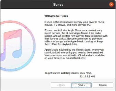 How to Install iTunes on Ubuntu 20.04 LTS (Focal Fossa) 8